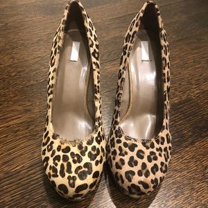 Asos Cheetah Print Wedges